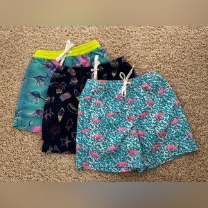 Chubbies BUNDLE Boys XS Lined Classic Swim Trunk like new